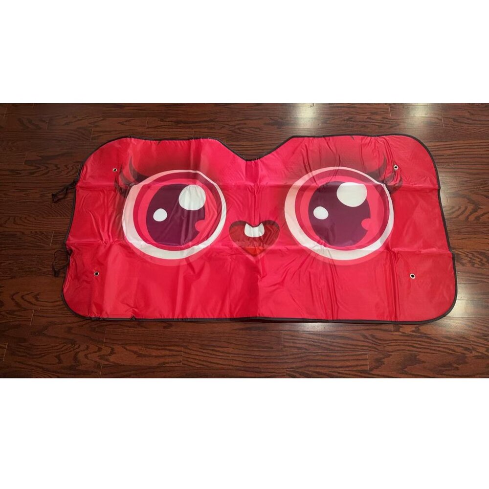 New Cartoon Big Eyes Shade For Car Windshield Cover 140 * 76 CM